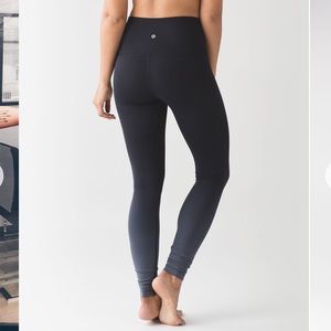 Lululemon High Rise Ombré Wunder Under Legging
